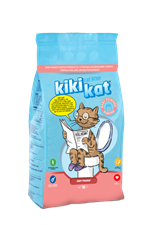 KiKiKat Kattegrus m/babypudder, 5 L